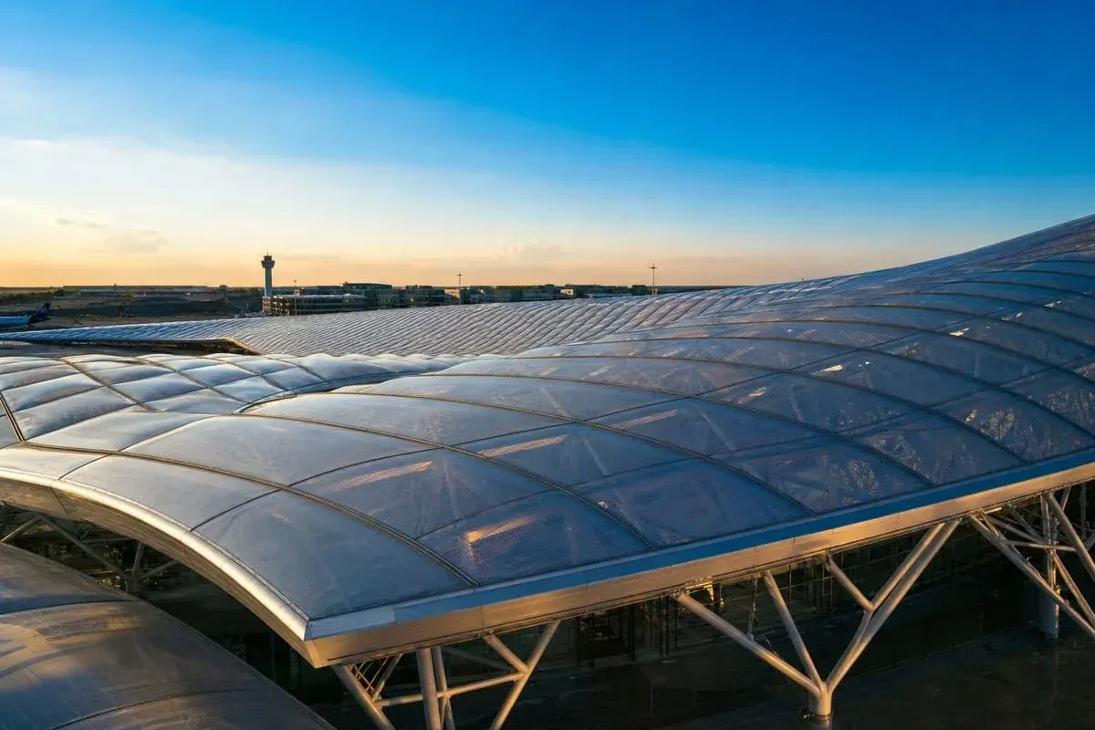 Airport ETFE roofing typology — ETFE architecture blog — ETFE architecture blog