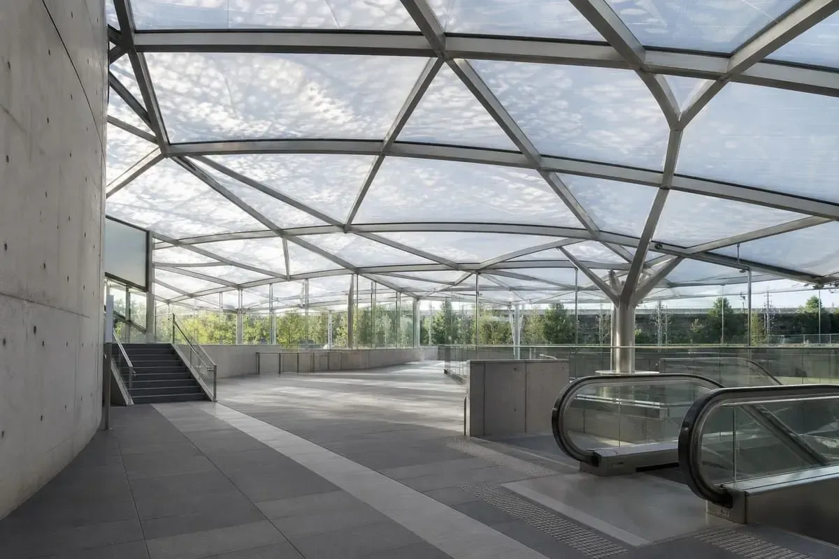 ETFE film manufacturer and roofing solutions in Bengaluru — AAKS Architecture
