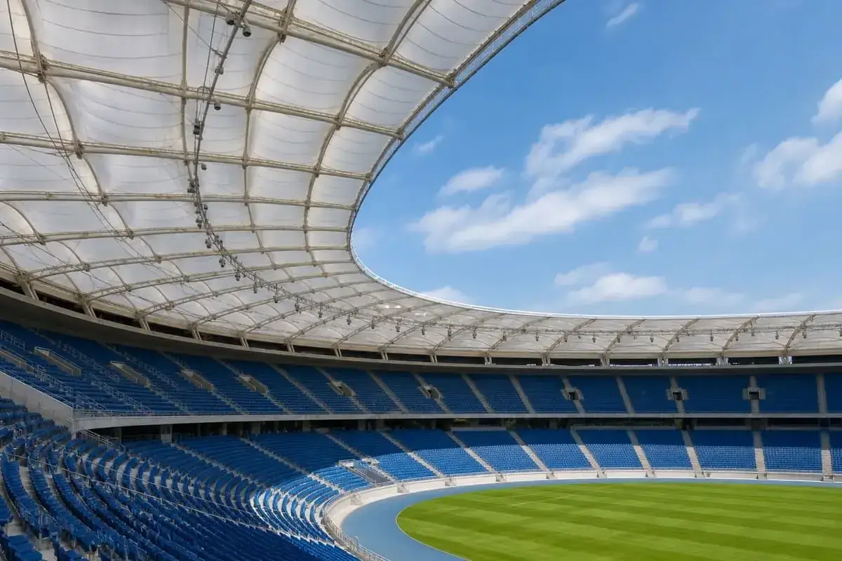 ETFE film manufacturer and roofing solutions in Hyderabad — AAKS Architecture