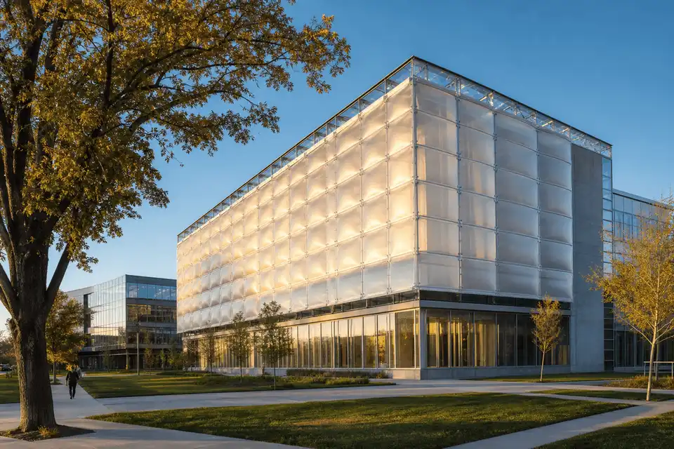 ETFE Façade for College Campus ETFE Roofing