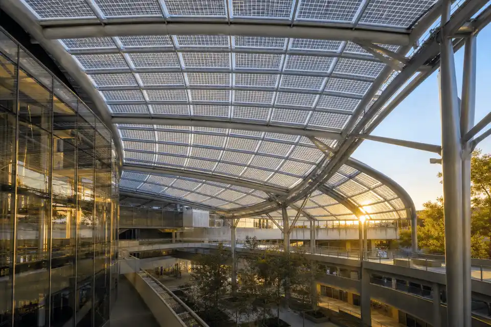 ETFE Solar Panel Film for College Campus ETFE Roofing