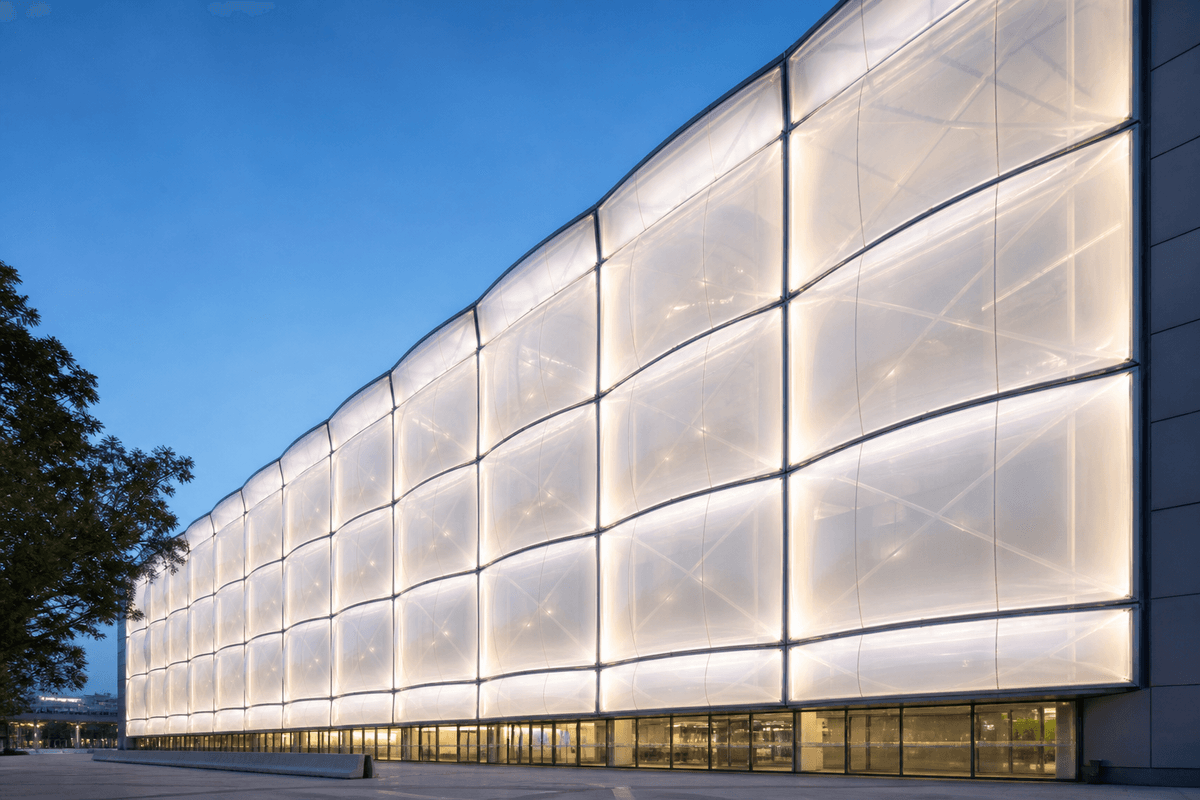 ETFE Façade for Corporate Headquarters ETFE Roofing