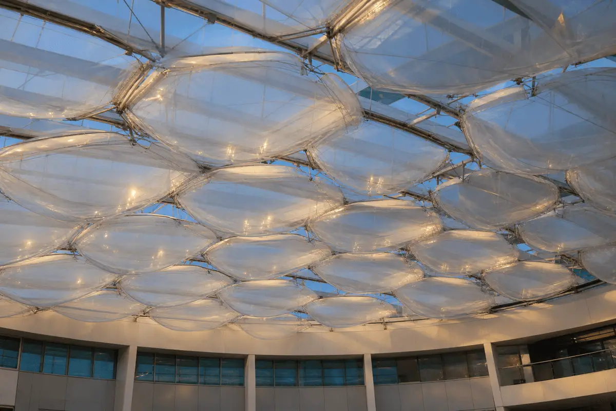 ETFE Air Cushion Roof for Hospital ETFE Roofing