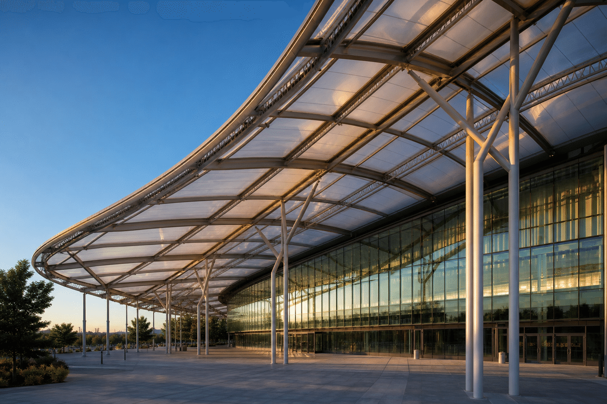ETFE Canopy for Indoor Sports Arena ETFE Roofing