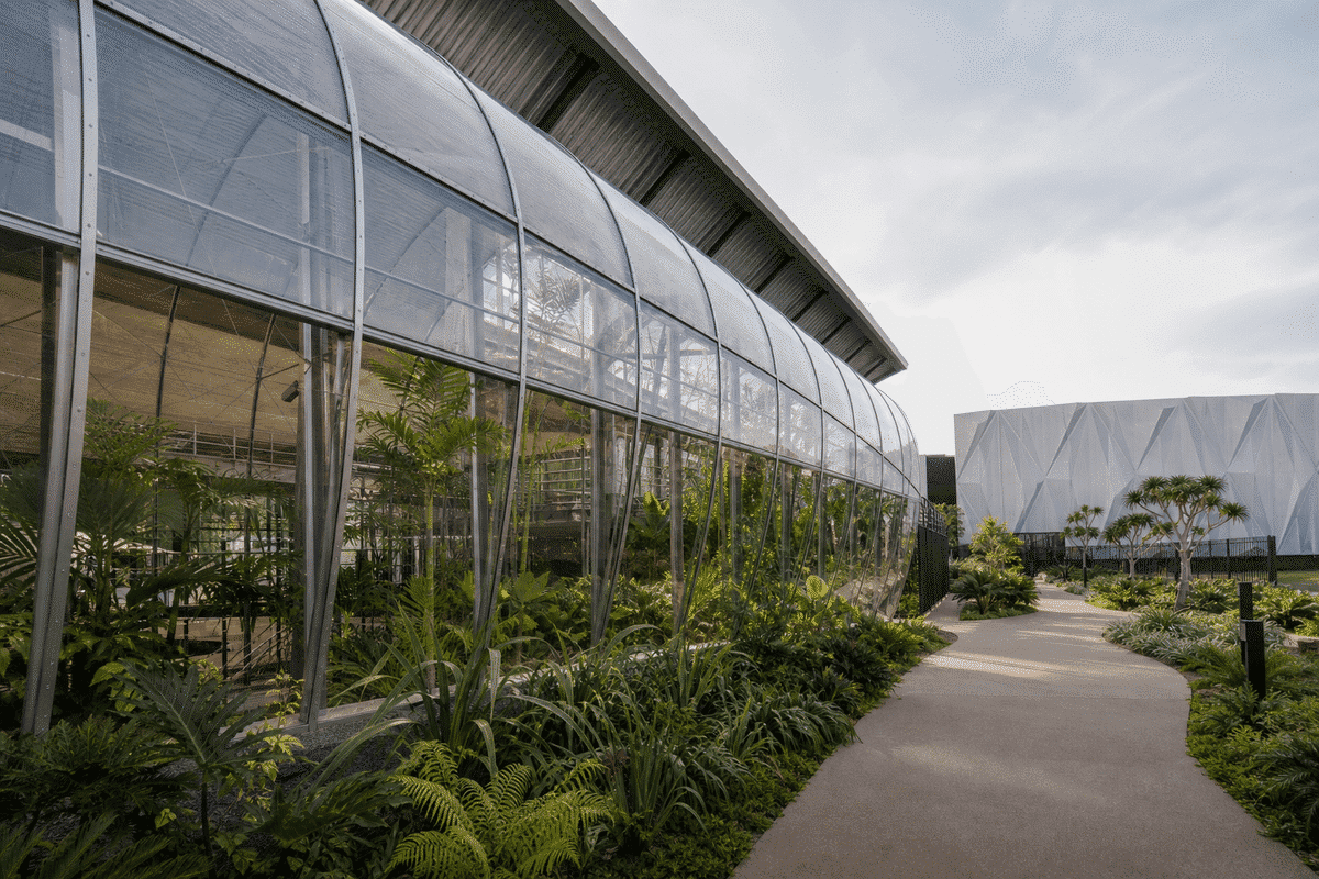 ETFE Greenhouse for Indoor Sports Arena ETFE Roofing
