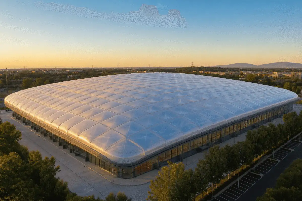 ETFE Roofing System for Indoor Sports Arena ETFE Roofing