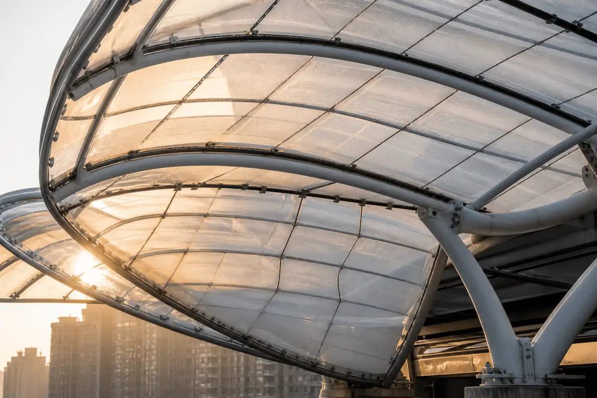 ETFE Film for Metro Station ETFE Roofing