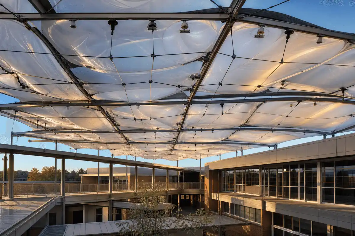 ETFE Air Cushion Roof for School ETFE Roofing