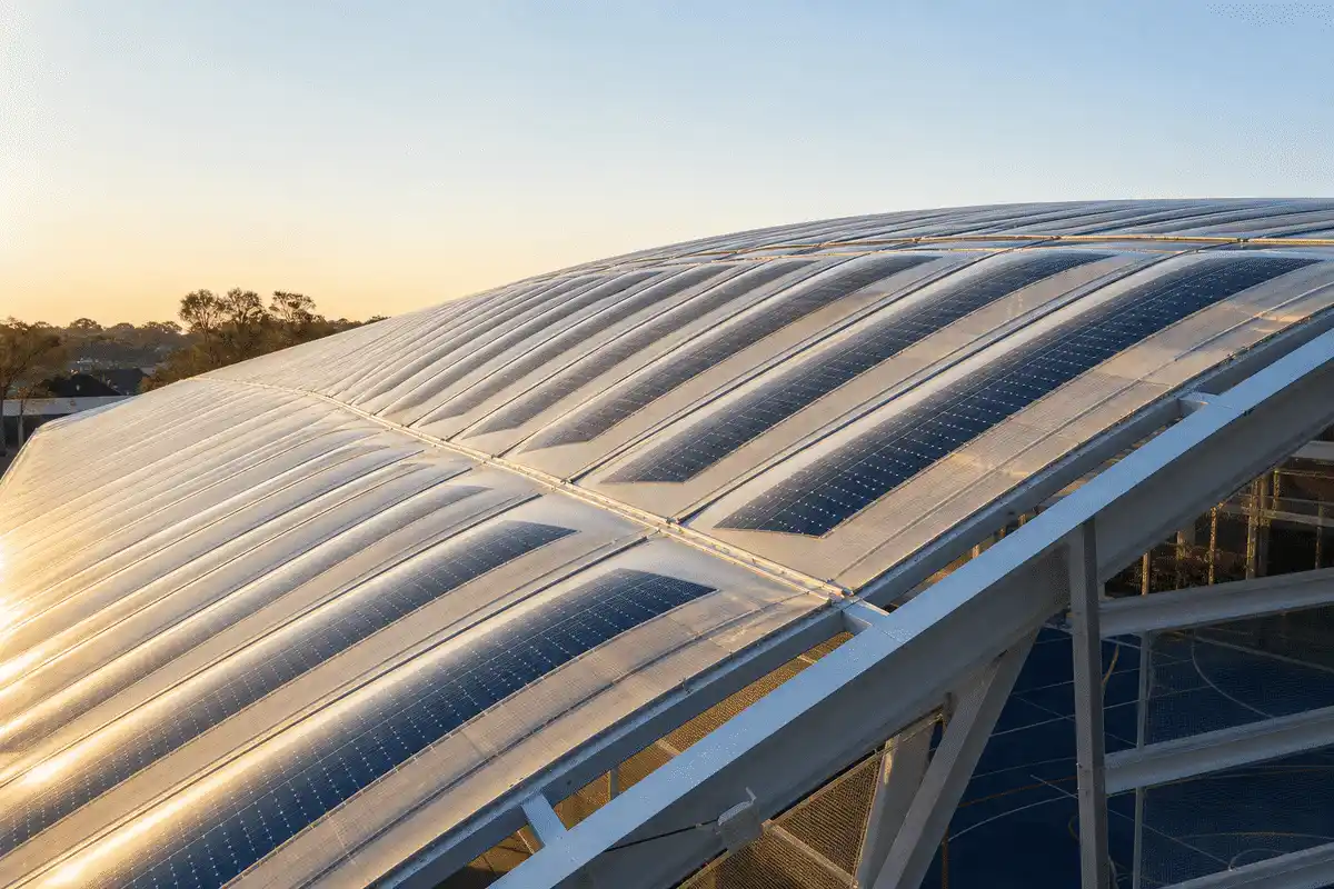 ETFE Solar Panel Film for School ETFE Roofing