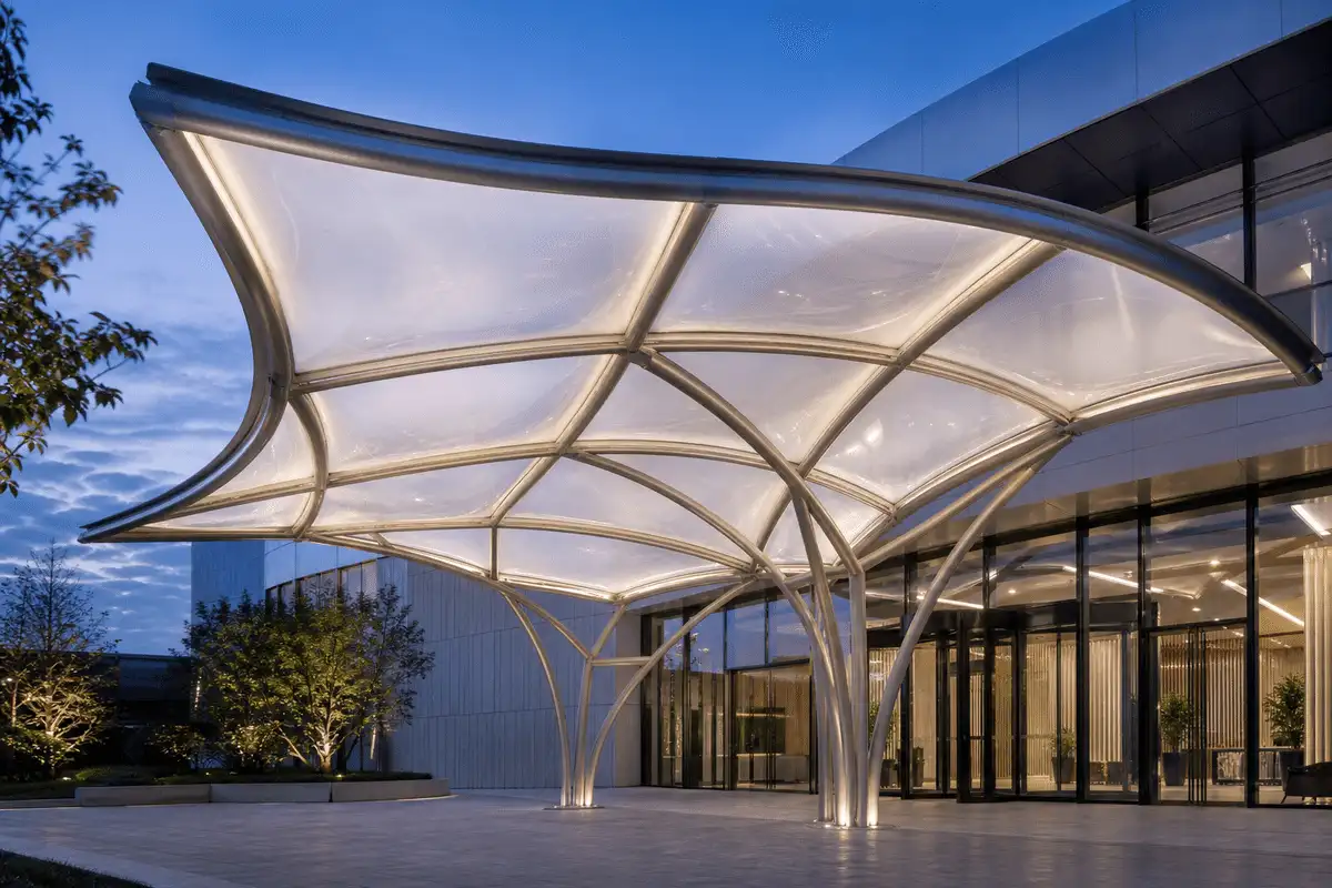 ETFE Canopy for Shopping Mall ETFE Roofing