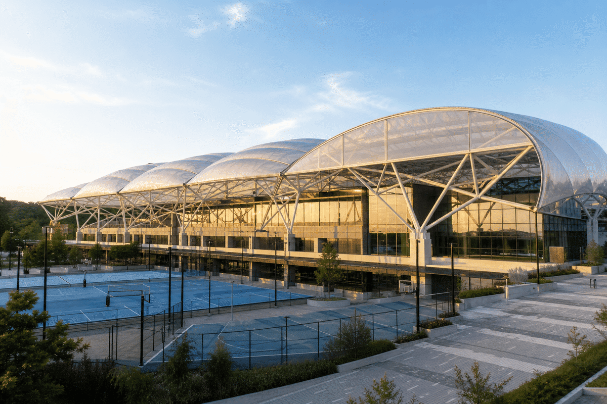 ETFE Roofing System for Sports Complex ETFE Roofing