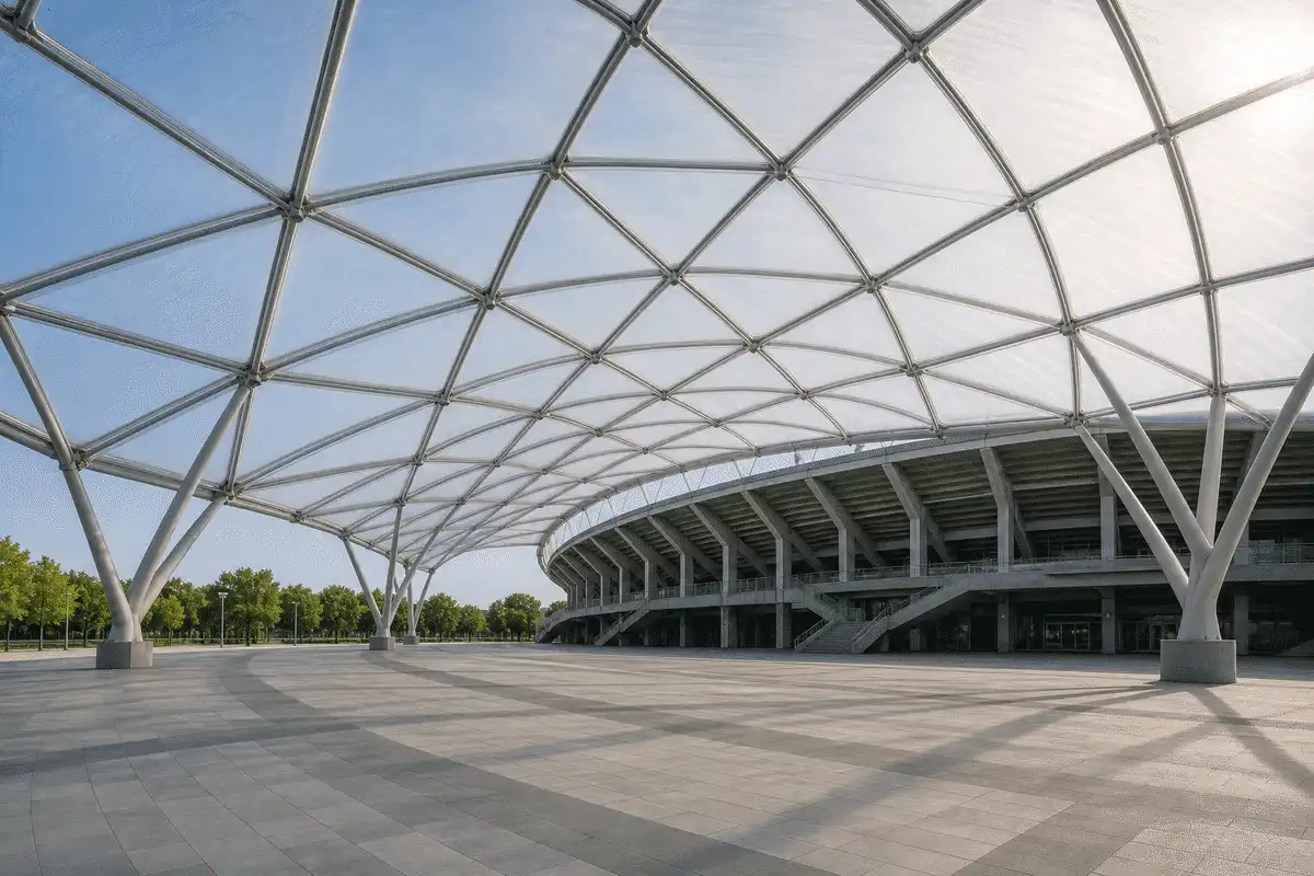 ETFE Canopy for Stadium ETFE Roofing