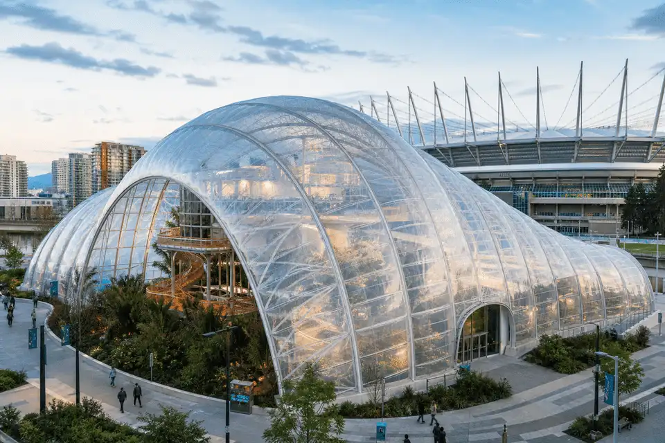ETFE Greenhouse for Stadium ETFE Roofing