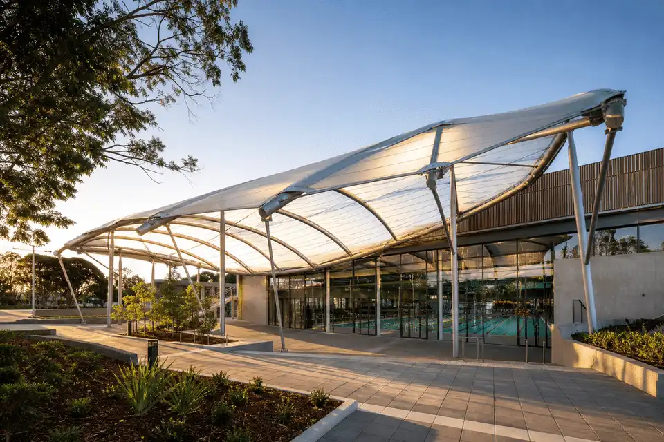 ETFE Canopy for Swimming Pool ETFE Roofing