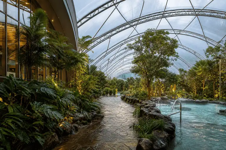 ETFE Greenhouse for Swimming Pool ETFE Roofing