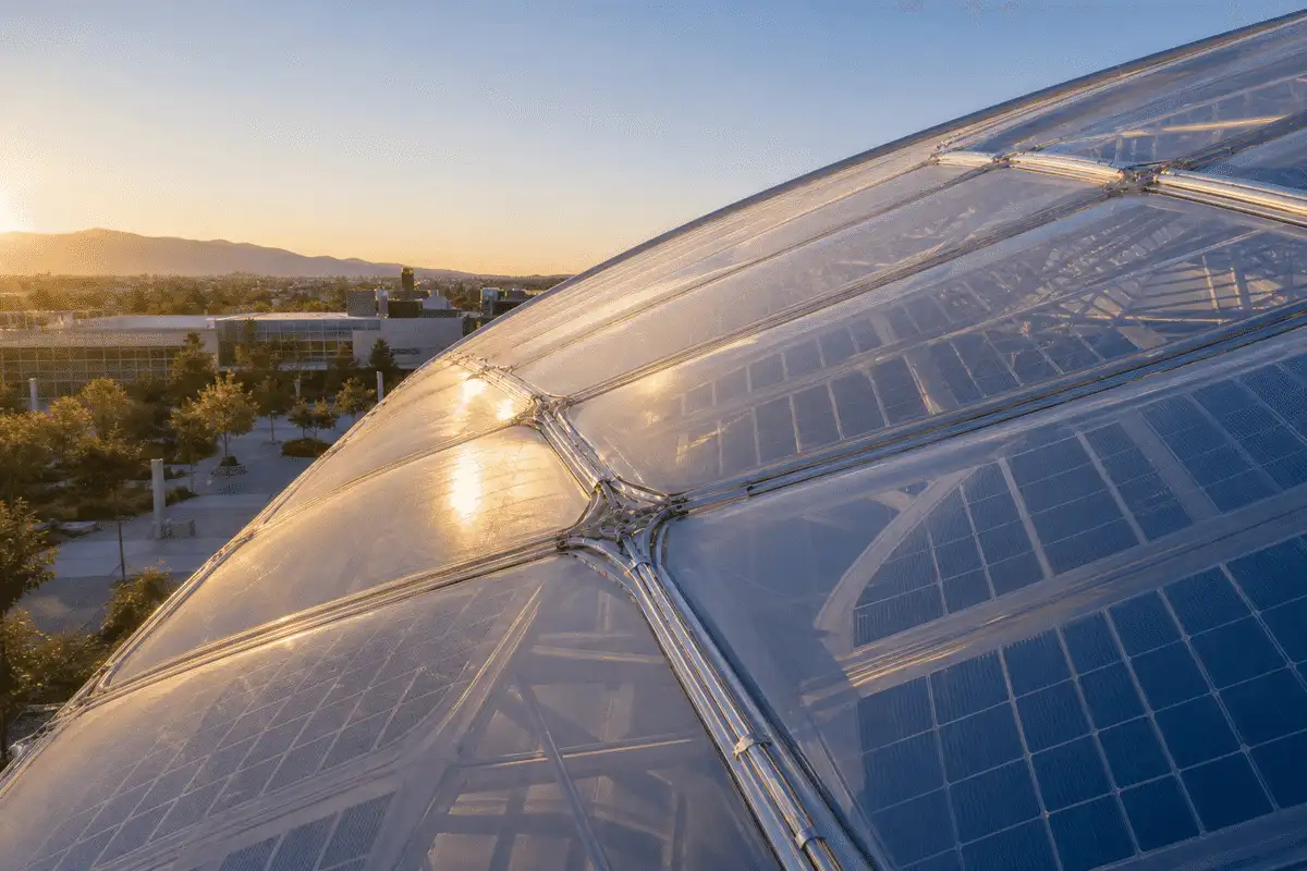 ETFE Solar Panel Film for University ETFE Roofing