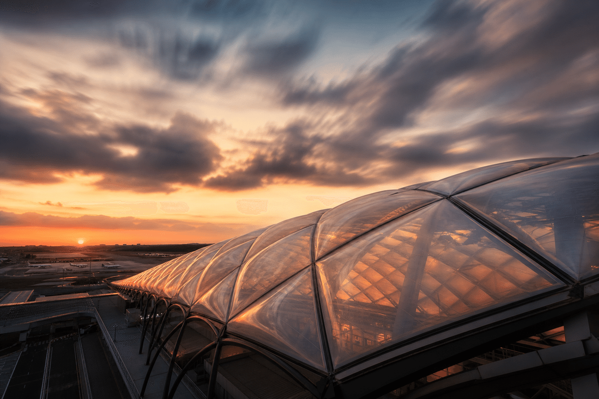 Airport ETFE Roof Project video poster 2