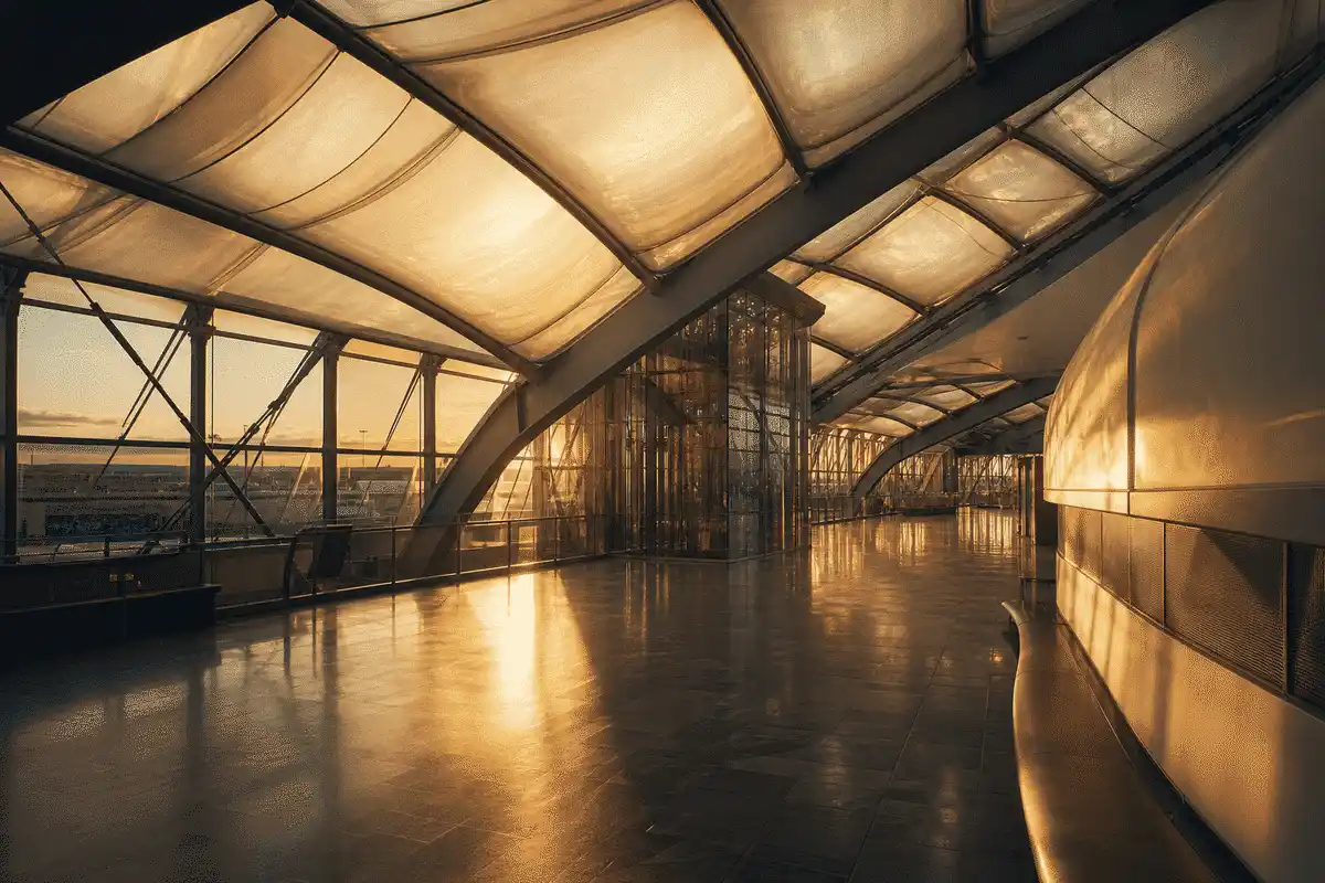 Airport Terminal Skylight Project video poster 3 — Airport Terminal Skylight — Airport Terminal Skylight
