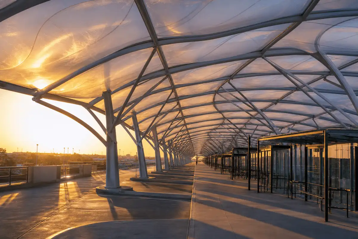 Bus Terminal ETFE Project gallery 4 — ETFE project visual