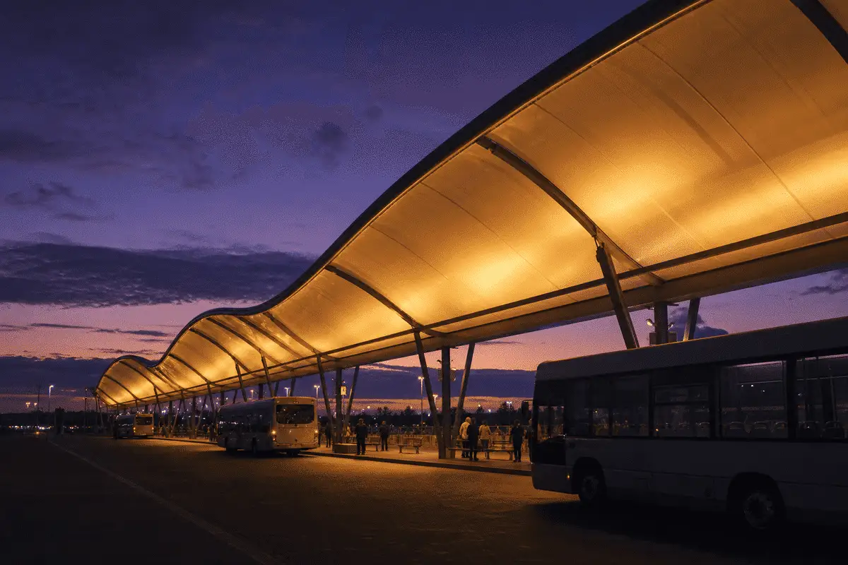 Bus Terminal ETFE Project gallery 6 — ETFE project visual