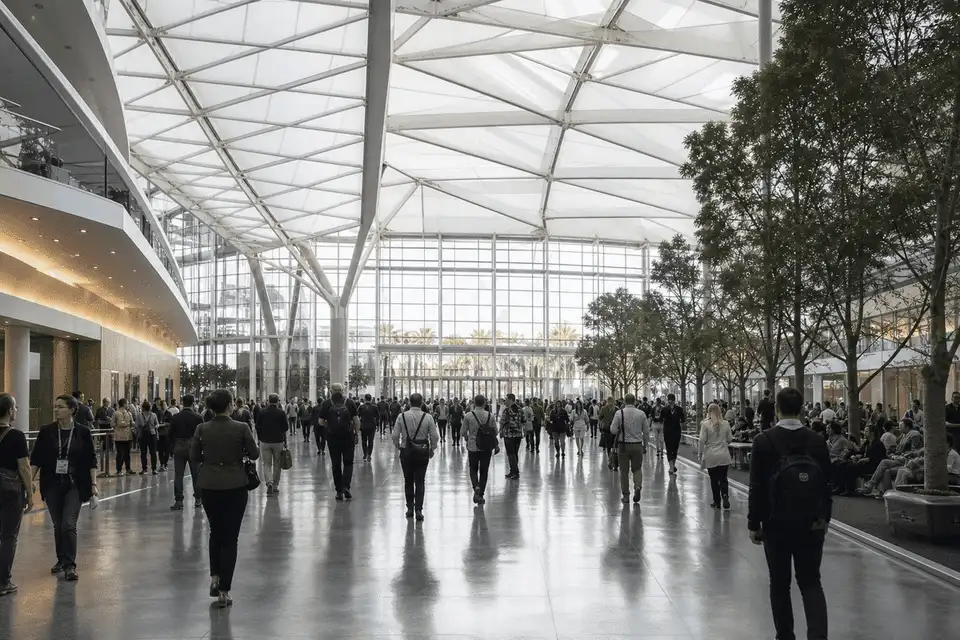 Convention Center ETFE Project video poster 1 — Convention Center ETFE
