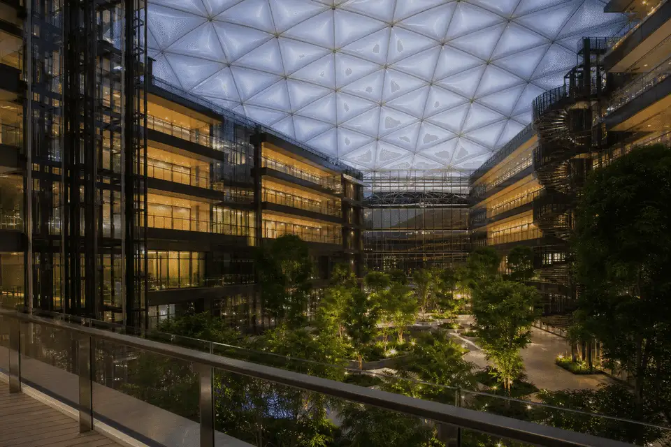 Corporate Headquarters ETFE Project gallery 6 — ETFE project visual