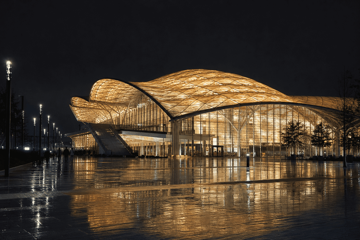 Exhibition Center ETFE Project gallery 6 — ETFE project visual