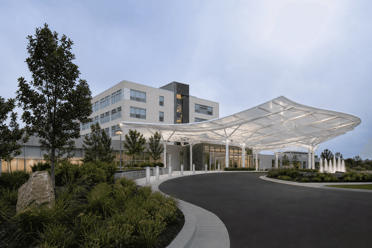 Hospital ETFE Canopy Project gallery 1 — ETFE project visual
