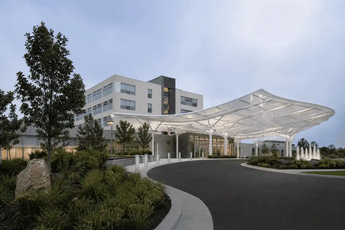 Hospital ETFE Canopy Project gallery 1 — ETFE project visual