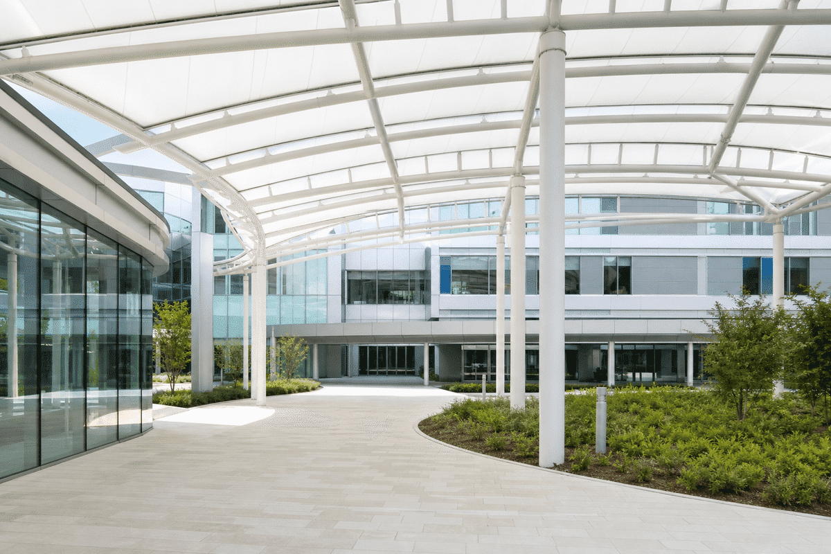 Hospital ETFE Canopy Project gallery 4 — ETFE project visual