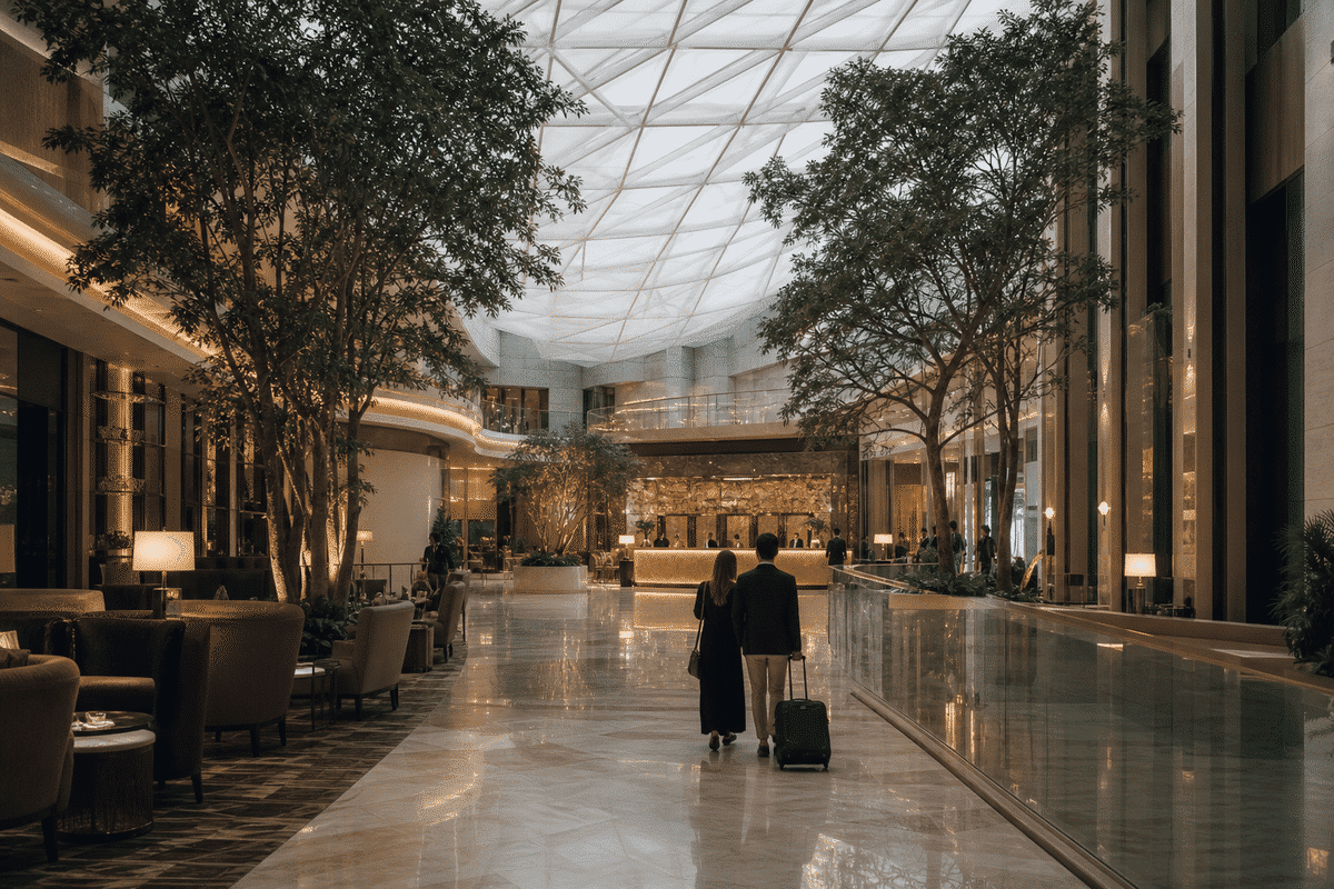 Hotel Atrium ETFE Project video poster 1