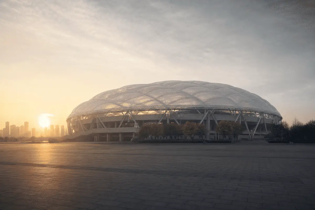 Indoor Arena ETFE Project video poster 1 — Indoor Arena ETFE