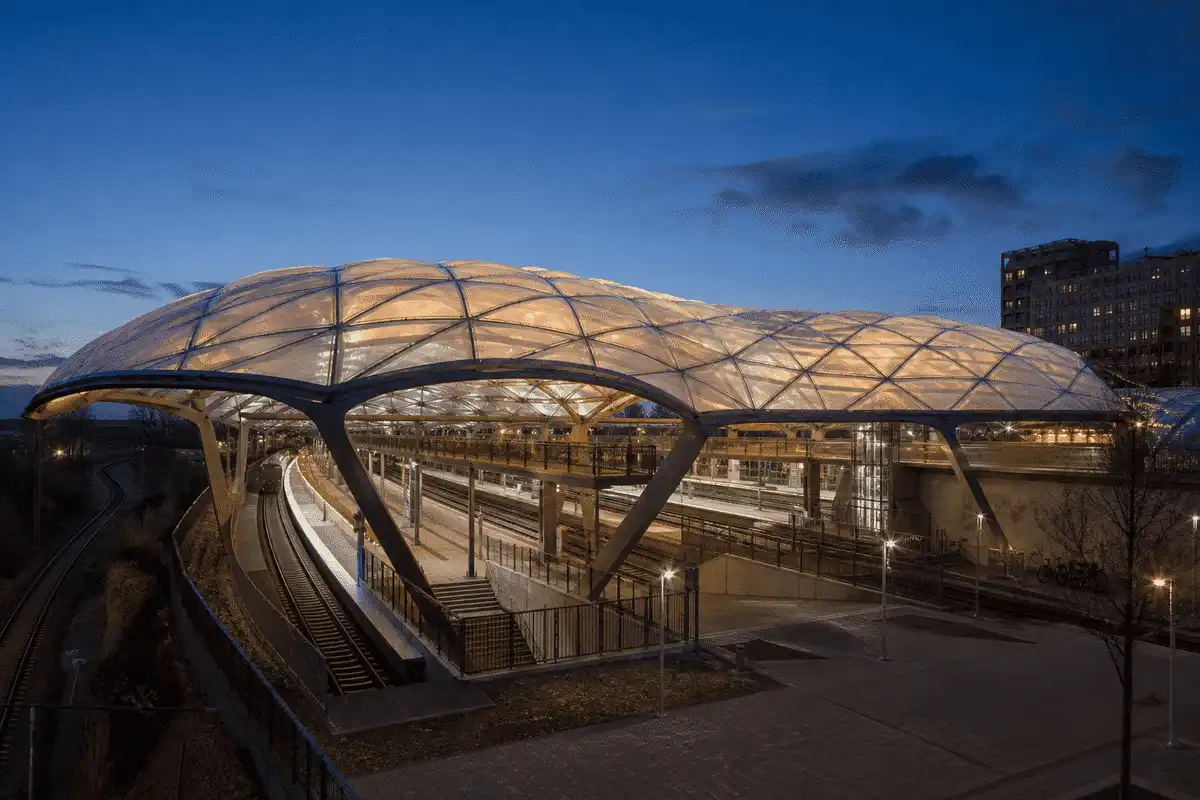 Metro Station ETFE Project gallery 2 — ETFE project visual