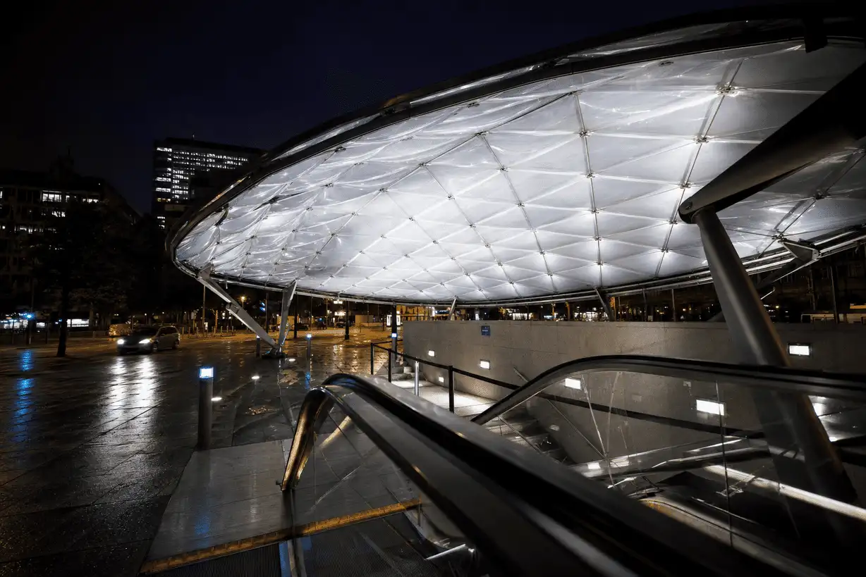 Metro Station ETFE Project — Project — Project
