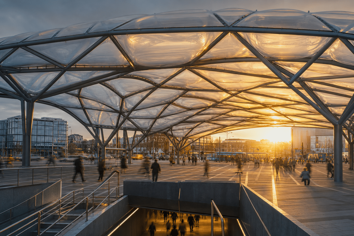 Metro Station ETFE Project video poster 1