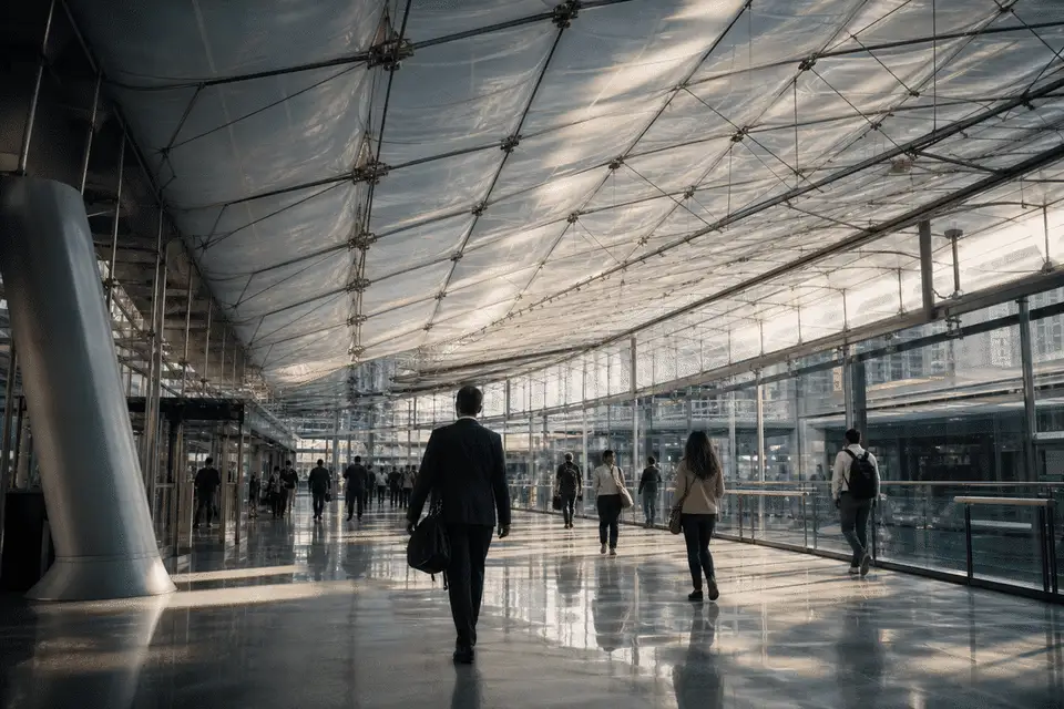 Metro Station ETFE Project video poster 2 — Metro Station ETFE