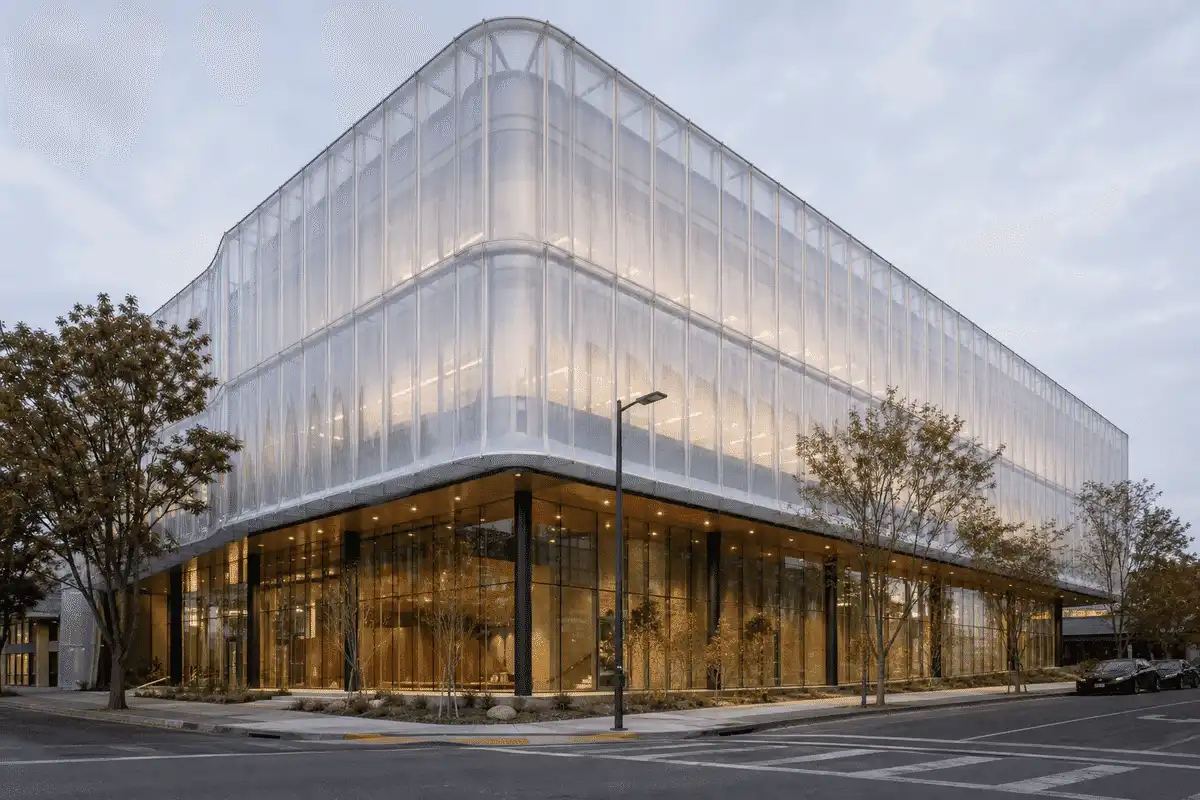 Office Building ETFE Facade Project gallery 4 — ETFE project visual