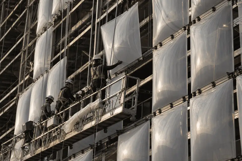 Office Building ETFE Facade Project video poster 3 — Office Building ETFE Facade