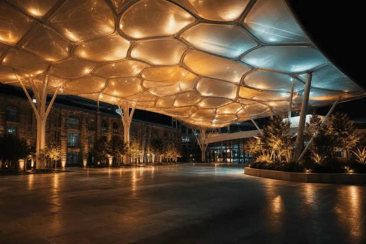 Public Plaza ETFE Project video poster 2 — Public Plaza ETFE