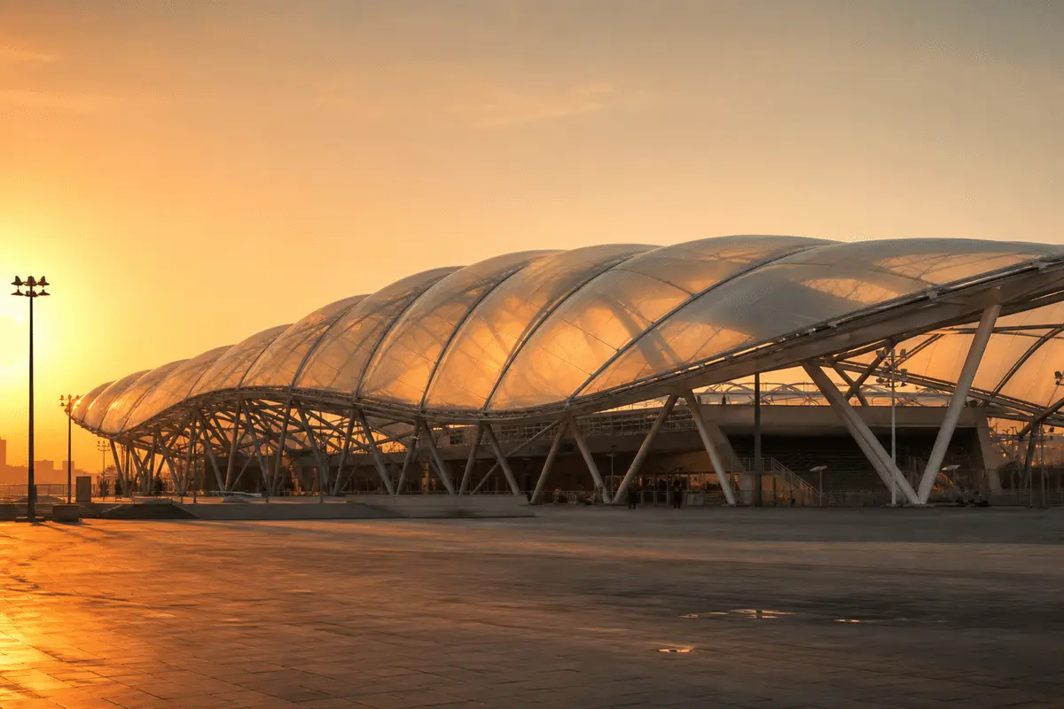 Sports Complex ETFE Project video poster 1 — Sports Complex ETFE