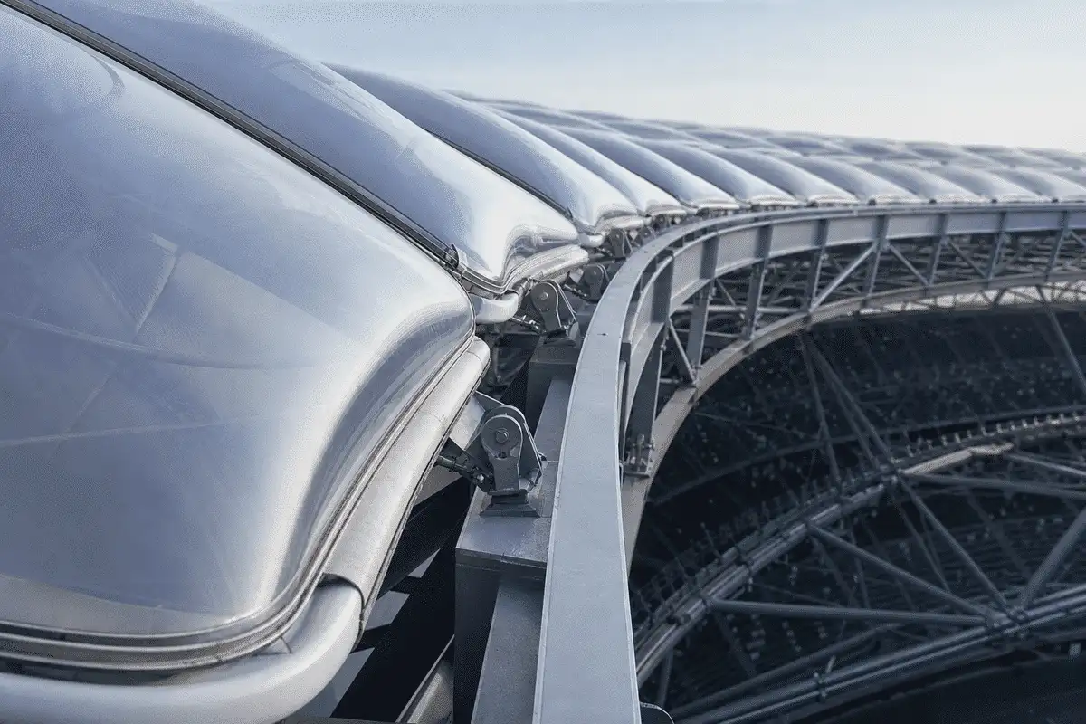 Stadium ETFE Roof Project video poster 2 — Stadium ETFE Roof