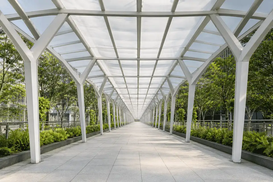 Walkway ETFE Canopy Project gallery 1 — ETFE project visual