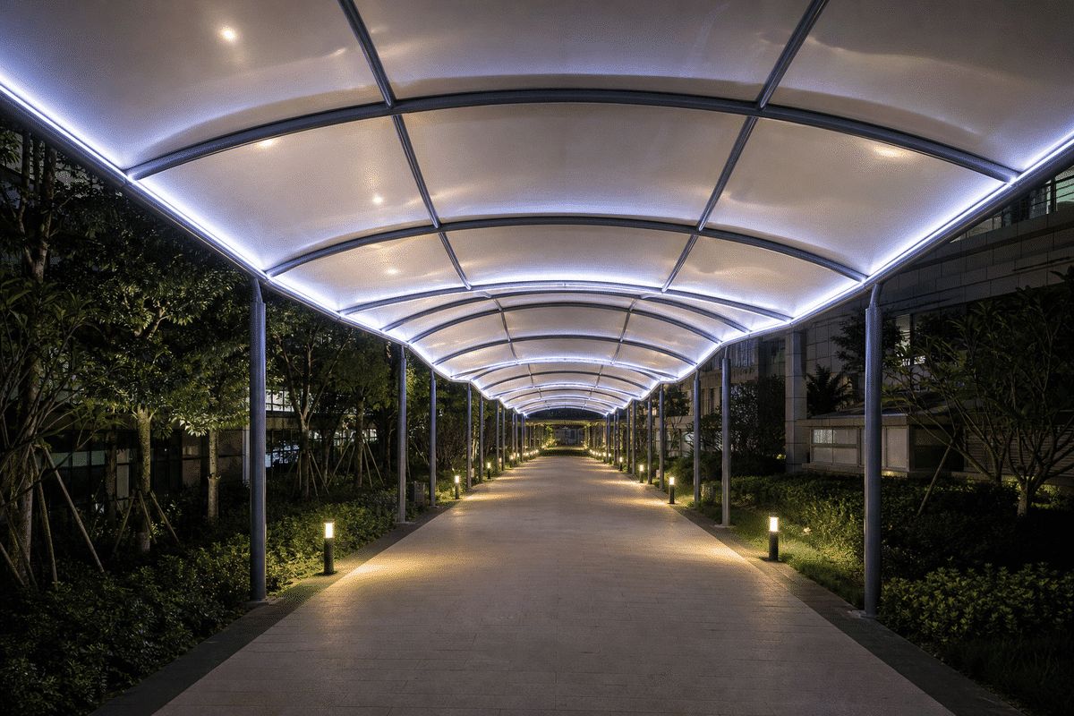 Walkway ETFE Canopy Project gallery 4 — ETFE project visual