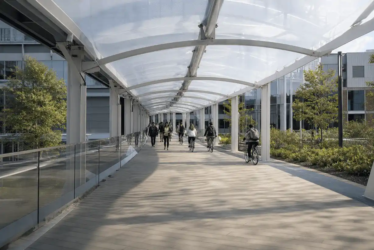 Walkway ETFE Canopy Project — Project — Project