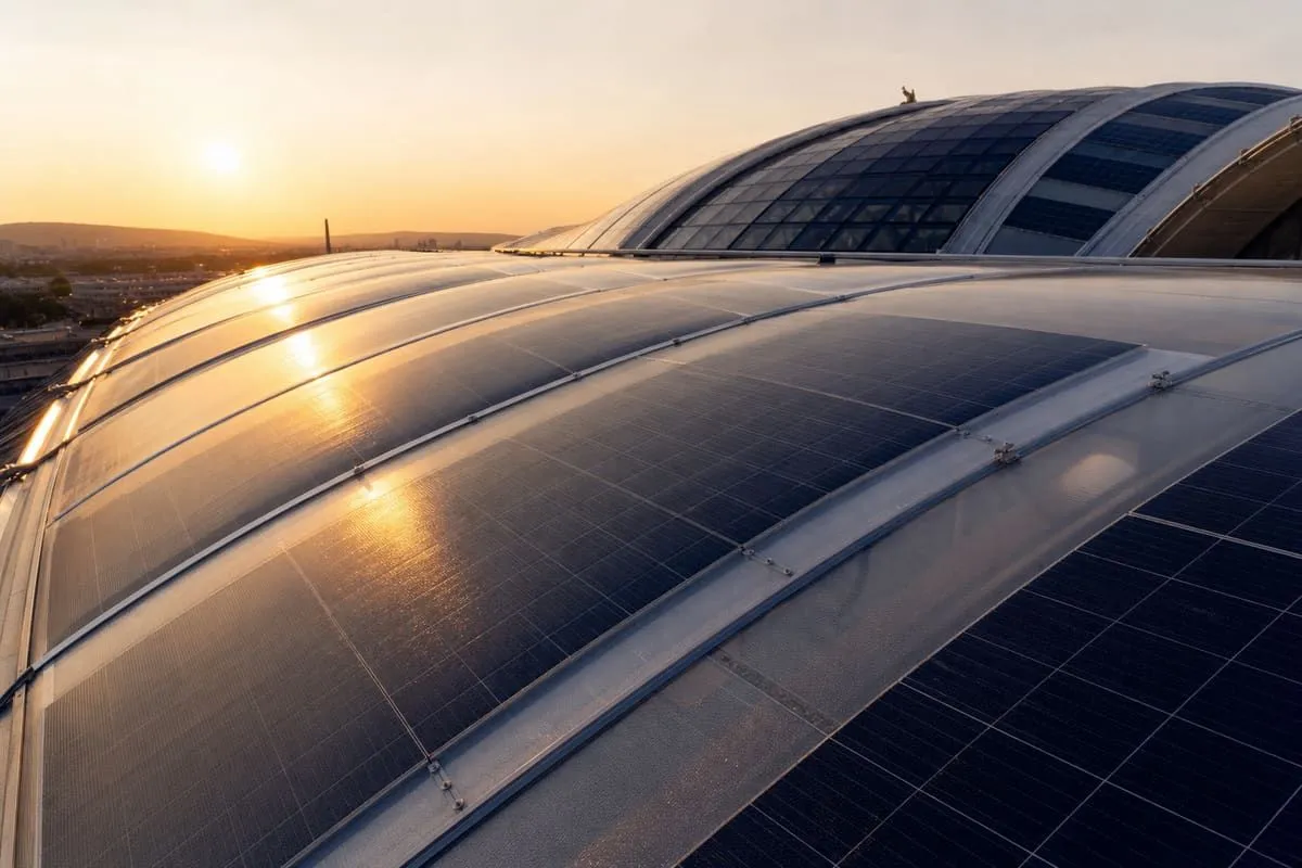 ETFE solar panel film for photovoltaic modules and flexible solar protection — ETFE film supplier India