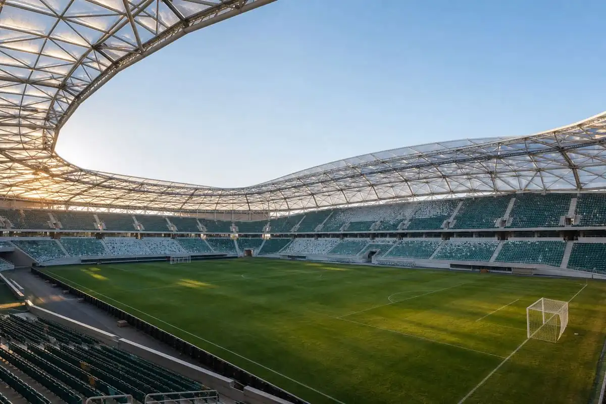 Stadium ETFE roofing typology — ETFE architecture company India — ETFE architecture company India