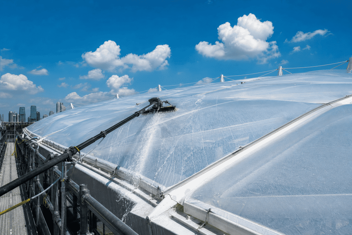 etfe cleaning procedure process