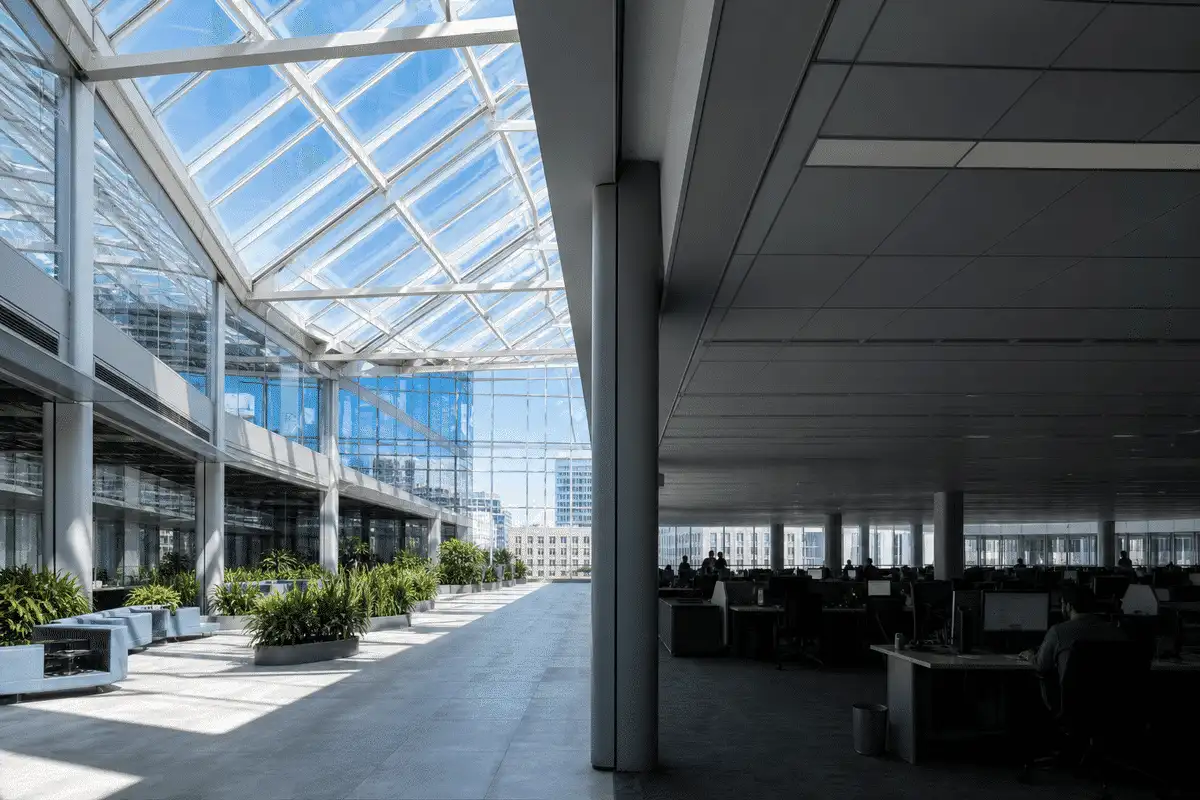etfe light transmission compare — ETFE Light Transmission