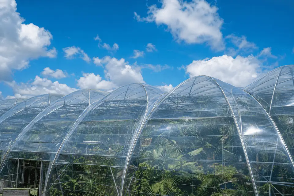 Stacked ETFE film sheets showing varying translucency — ETFE Material Properties