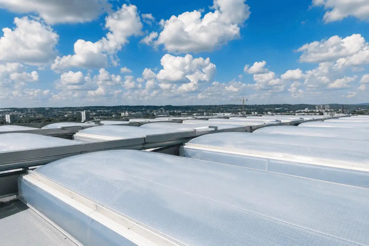 Museum hall under four-layer ETFE cushion roof — ETFE Multi Layer System